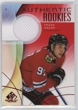 2024 Upper Deck SP Game Used Authentic Rookies Red Jersey Frank Nazar #210 1tj3
