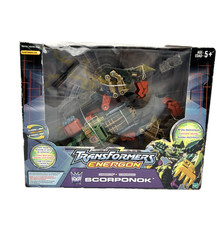 Transformers Energon SCORPONOK New Electronic Sounds Factory Sealed 2003