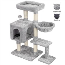 Kratzbaum 96 cm hoch Katzenbaum Katzenkratzbaum Kletterbaum für Katzen stabil