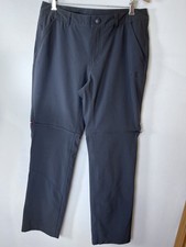The North Face Women's Gray Convertible Pants To Zip Off Shorts Size 6. READ