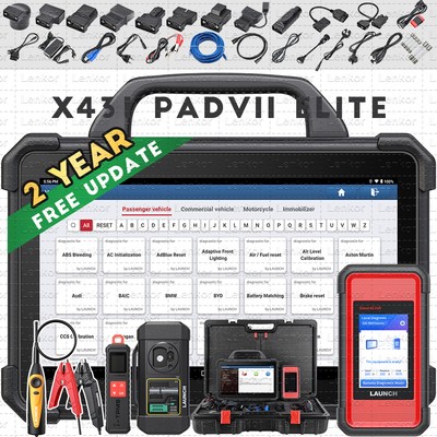 2025 LAUNCH X431 PAD VII ELITE X-prog3 PAD 7 PRO Diagnostic Scan Key Programming