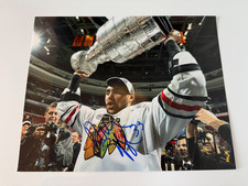 Dustin Byfuglien 8x10 Chicago Blackhawks AUTO signed photo