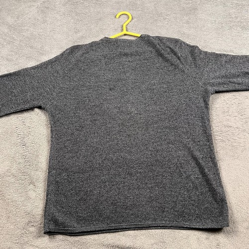 Rag & Bone Mens Long Sleeve Henley Shirt Size Large Heather Gray merino wool dad - Picture 9 of 10