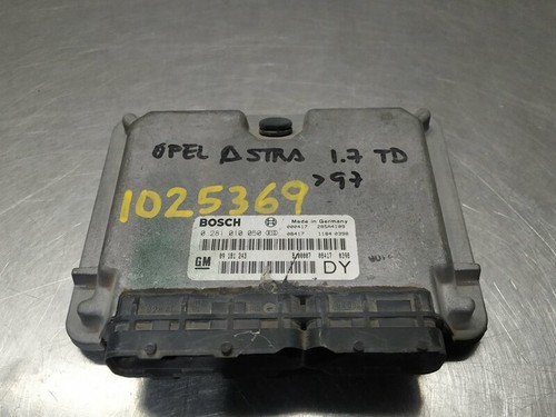 0281010050 motorsteuergerät 1025369 OPEL ASTRA G BERLINA 1998
