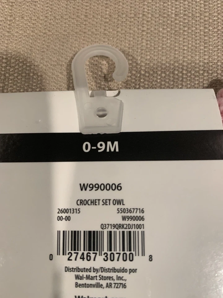 NUEVO CON ETIQUETAS Bebé Niña Ganchillo a Mano Búho Tema Sombrero y Pañal Cubierta 0 a 9 Meses Foto 4 de 4