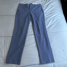 Banana Republic Ryan Refined Slim straight Dress Pants Women s 4 Light Blue