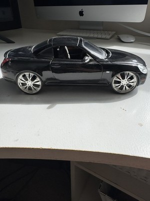 1/18 Lexus Sc430 Diecast Mini Car Large Diameter Wheel Custom Modified Product L