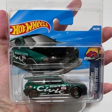 Hot Wheels 2026 Super Treasure Hunt STH Honda Civic Custom Short Card JJM20