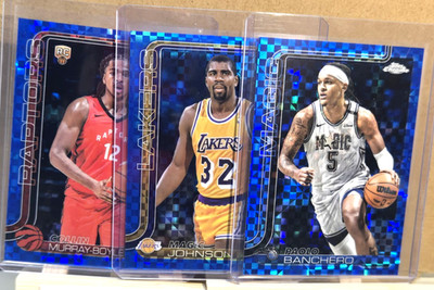 2025-26 Topps Chrome NBA Blue X-Fractor - Pick your Player! Rookies Available 