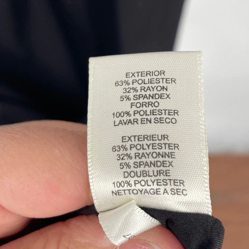 Eliza J Black Off Shoulder Ruched Mermaid Formal Gown Size 0 - Image 4 of 4