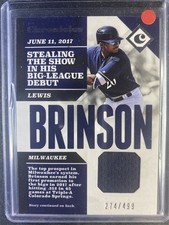 Brinson, Lewis - 2017 Chronicles - Swatch - 274/499