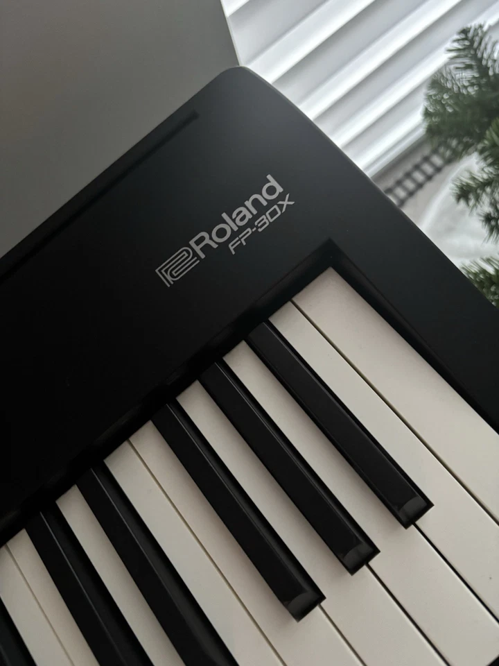 Roland FP-30X Portable Digital Piano Black, Weighted-Key - Image 2 of 2