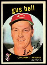 Gus Bell 1959 Topps #365 Excellent