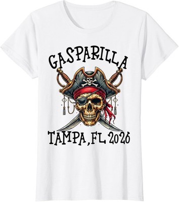 Festival Tampa FL Design Funny Festival Pirate Ladies' Crewneck T-Shirt