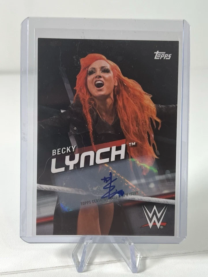 2016 Topps WWE Divas Revolution #16 Becky Lynch Rookie RC 🔥 ¡y autógrafo! 37/50 Foto 2 de 4