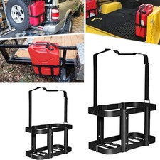 2pcs 20l 5.28 Gal Military Jerry Can Holder Bracket Mount Gas Rack Fuel Carrier