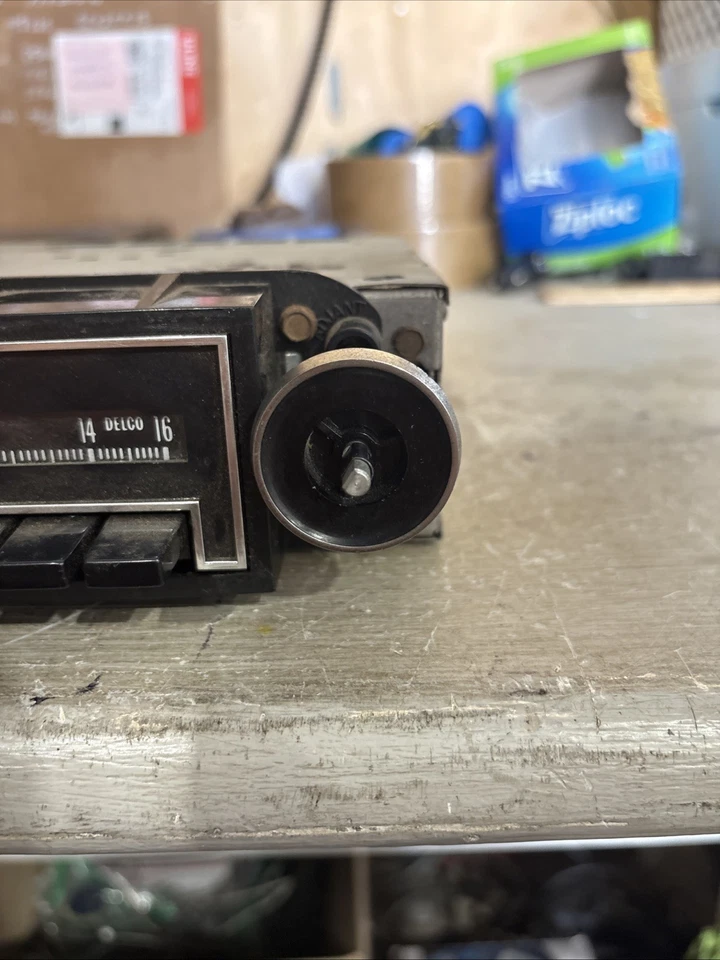 Chevrolet Vega Chevelle El Camino 1971-1977 GM AM DELCO Radio 7433641 72 73 74 Foto 4 de 4