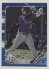 2019 Bowman Draft Chrome Blue Refractor 1/150 Vince Fernandez #BDC-137 fm0