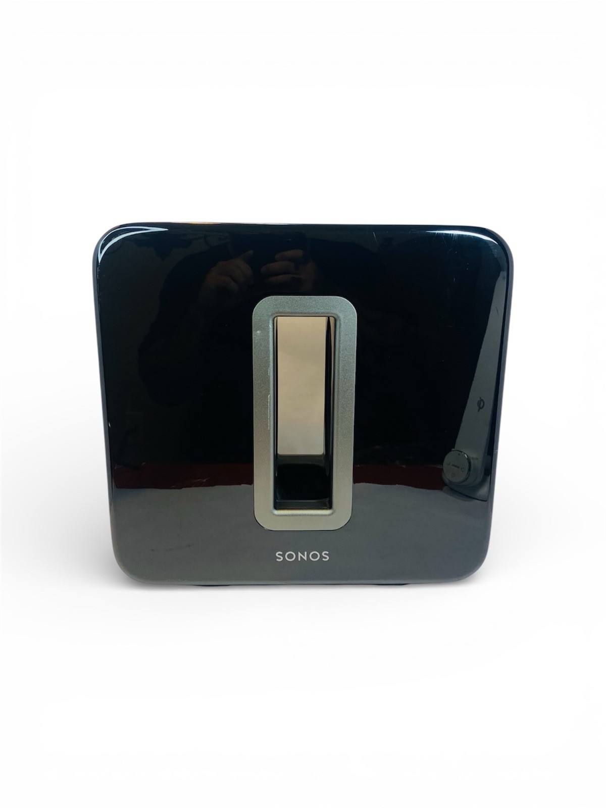 SONOS SUB GEN 1 WIRELESS SUBWOOFER GLOSSY BLACK WITH POWER CORD TESTED WORKS