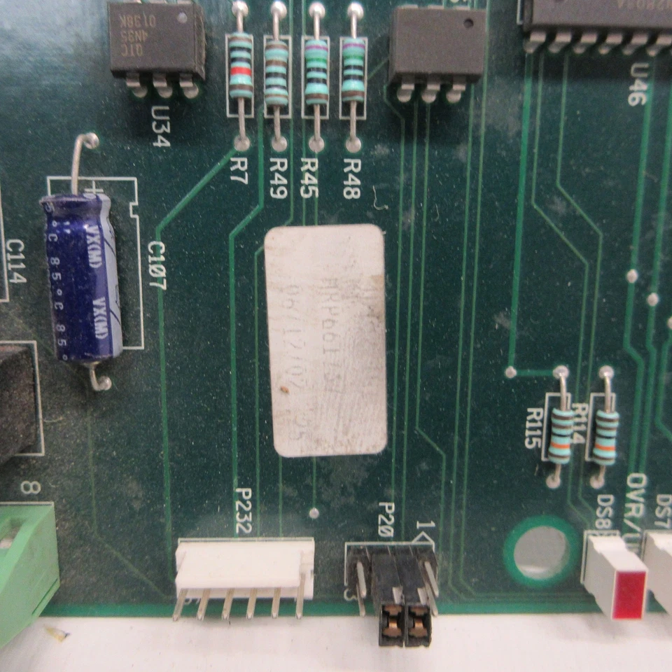 Placa de circuito PCB de controle Liebert 4D15271G1 Rev 15 4D15271G - Imagem 4 de 4