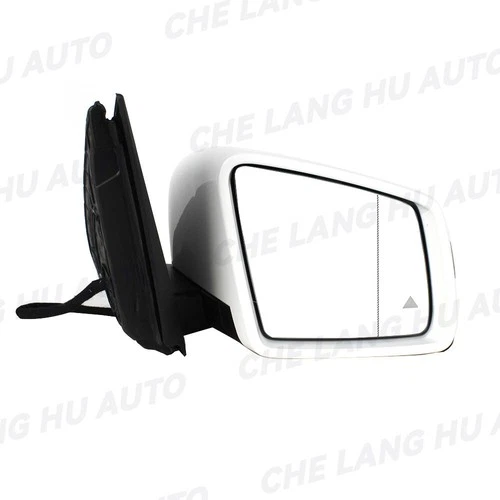 For Mercedes Benz W166 ML350 ML450 2012-15 Right Side White Mirror W/ Blind Spot