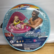 SwimWays Infant  Baby Spring Water Float - Pink - NEW