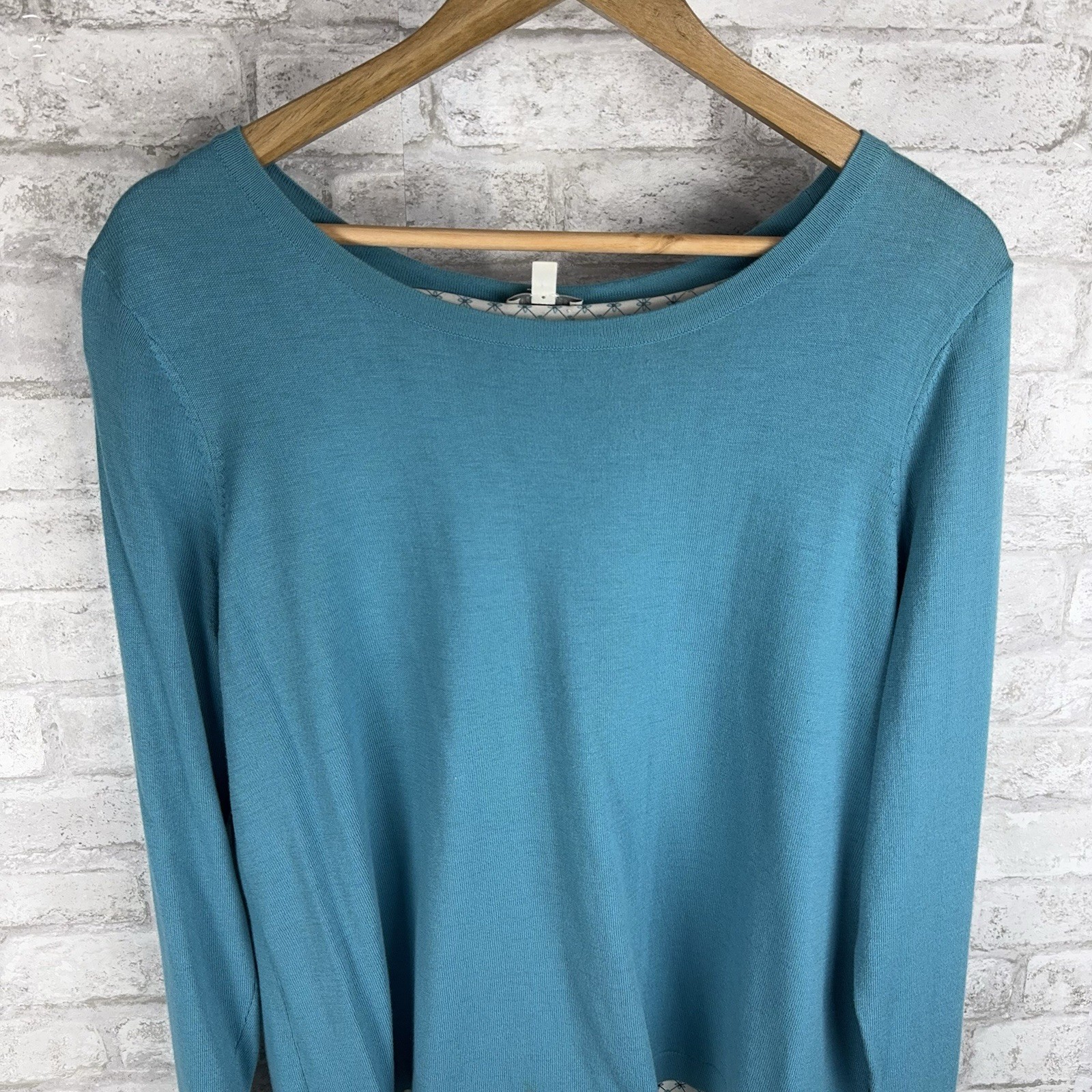 Talbots Polpover Knit Sweater Split Back Preppy L… - image 2