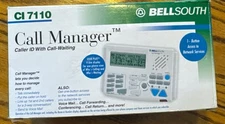 Bellsouth Call Manager CI-7110 Caller ID w/ Call Waiting, New