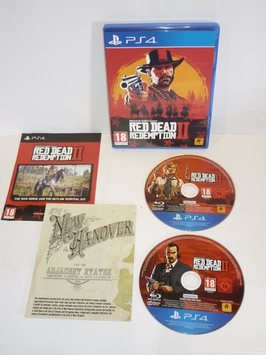 Great Condition Red Dead Redemption 2 With Map PlayStation 4 Ps4
