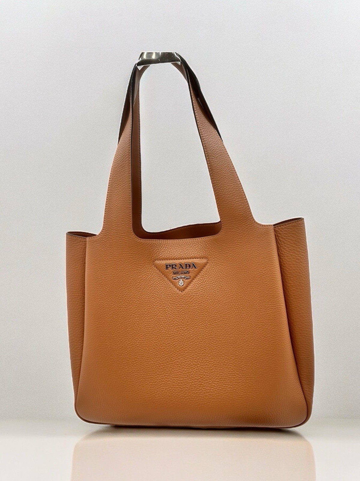 Prada Hobo Bag borsa a tracolla borsa a mano in pelle borsa di lusso nuova...