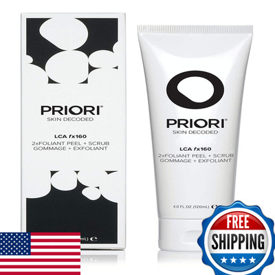 Priori Skincare Peel And Scrub For Face And Body - Lactic Acid Retinol Vitamin