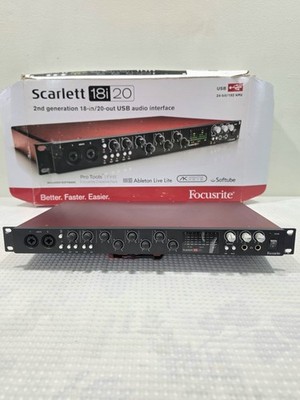 Focusrite Scarlett 18i20 2nd Generation USB Audo Interface