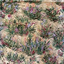 Maywood Studio Fabric EARTH WIND & FIRE Grass Floral 37 x 44”