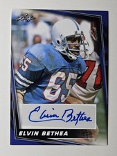 Leaf 2024 Elvin Bethea Autograph Football Card BA-EB2 Defensive End Auto