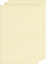 3pcs Basswood Sheets 12 x 8 x 3/16 Inch Unfinished Wood Boards Plywood for DIY C
