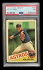 1985 topps #760 nolan ryan; glossy SP tiffany edition PSA 7