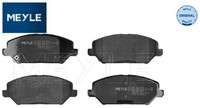 Meyle 0252280420 Bremsbelagsatz FüR Scheibenbremse Bremsbelagsatz