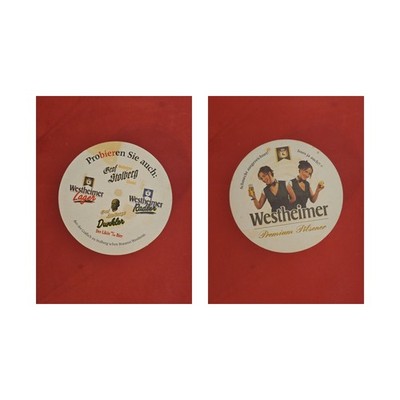 Westheim Also Try Brewery Beer Mat Beermat