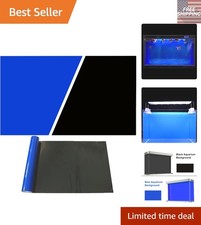 Professional Double-Sided Aquarium Backdrop, 20" x 48" - Effortless Update