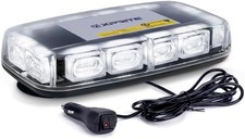 12 72 Led Strobe Light Bar Magnetic White Emergency Warning Tow Plow Truck 12v 12 72 Led Strobe Light Bar Magnetic White Emergency Warning Tow Plow Truck 12v