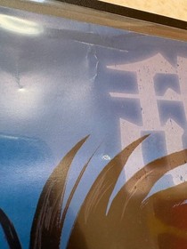 Samurai Spirits Zero Special B2 Poster SNK NeoGeo Used