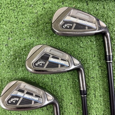 Callaway Big Bertha OS Iron Set 4H 6-PW AW Fubuki AT 50 Senior A