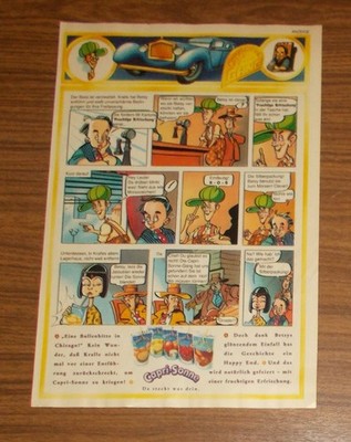 Rare Advertising CAPRI SUN Capri Sun Gang Comic #1 Capri Sun 1991