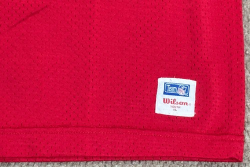 Wilson Vtg NFL Kansas City Chiefs #58 Derrick Thomas Football Jersey Youth XL - Picture 4 of 9