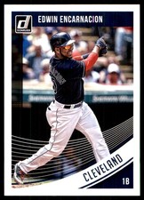 Edwin Encarnacion 2018 Donruss  Indians MLB READ FREE SHIPPING AutographDen
