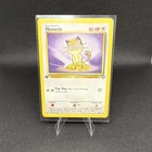 Pokémon TCG Meowth Jungle 56/64 1st Edition Regular Common 50 HP Basic 1999 Card