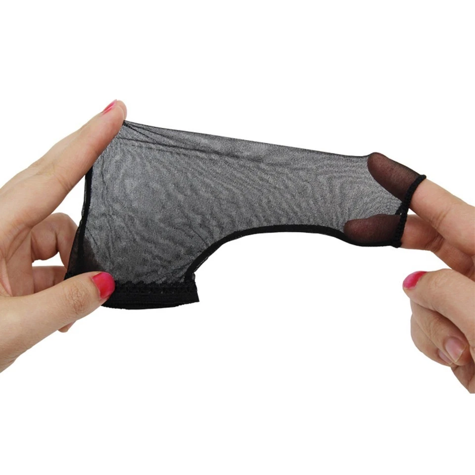 Sissy Men Open Penishülle Ärmel Cover-Up Tanga C-String Club Unterwäsche Slips - Bild 2 von 4