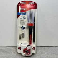 Weller Soldering Iron Kit Red Black 25W 750F 3-LED SP25NKUS