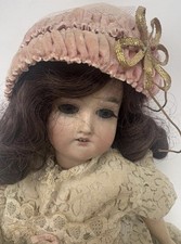 Antique GEBRUDER KUHNLENZ German Bisque Doll 45cm High