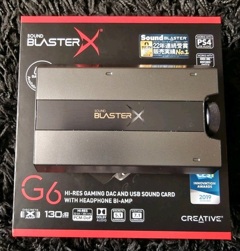 Creative Sound BlasterX G6 - Carte son DAC et USB - Photo 2/11